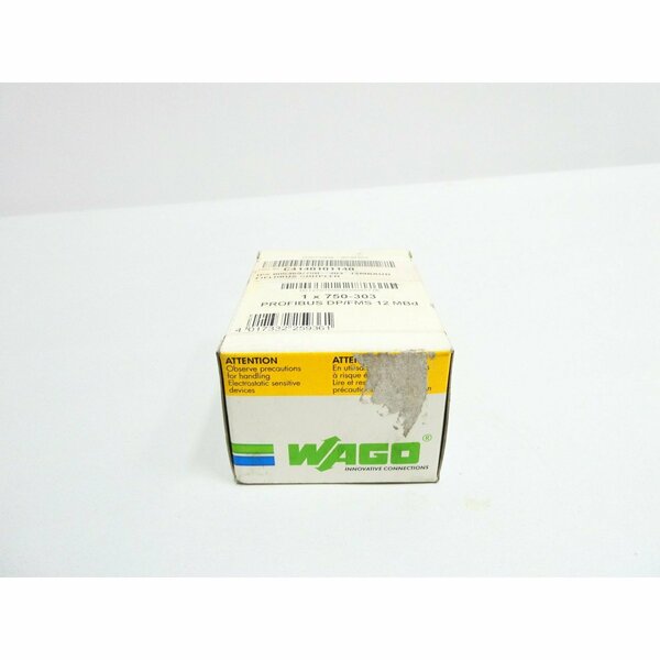 Wago PROFIBUS DP/FMS 12 MBD COUPLER OTHER PLC AND DCS MODULE 750-303